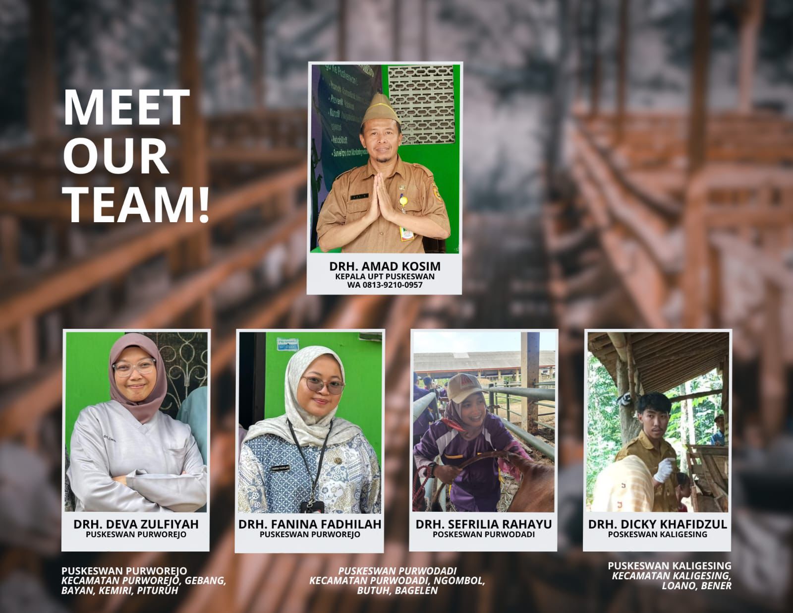 Tim Medik Veteriner UPT Puskeswan Kab. Purworejo